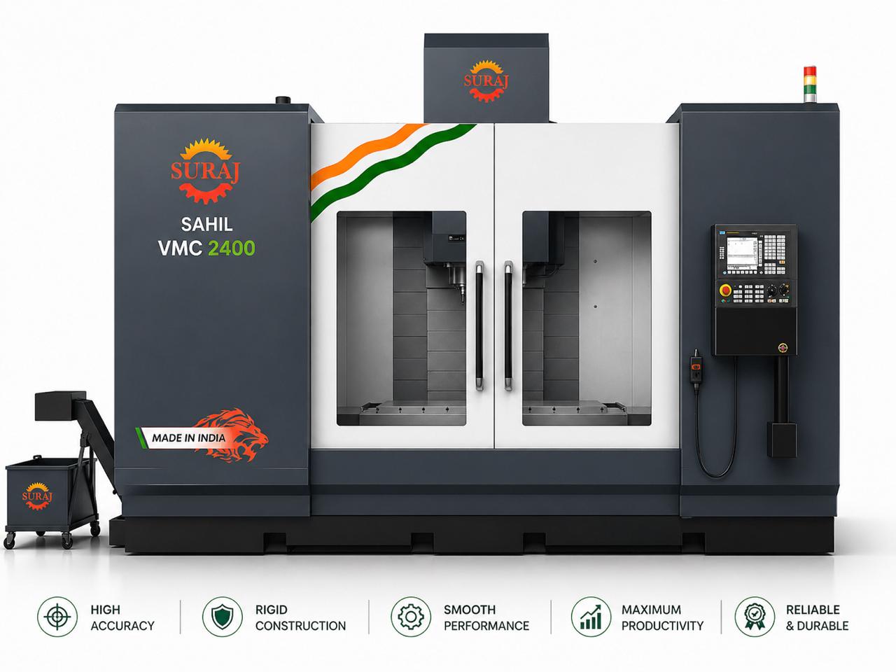 VMC 2400 CNC Vertical Machining Center