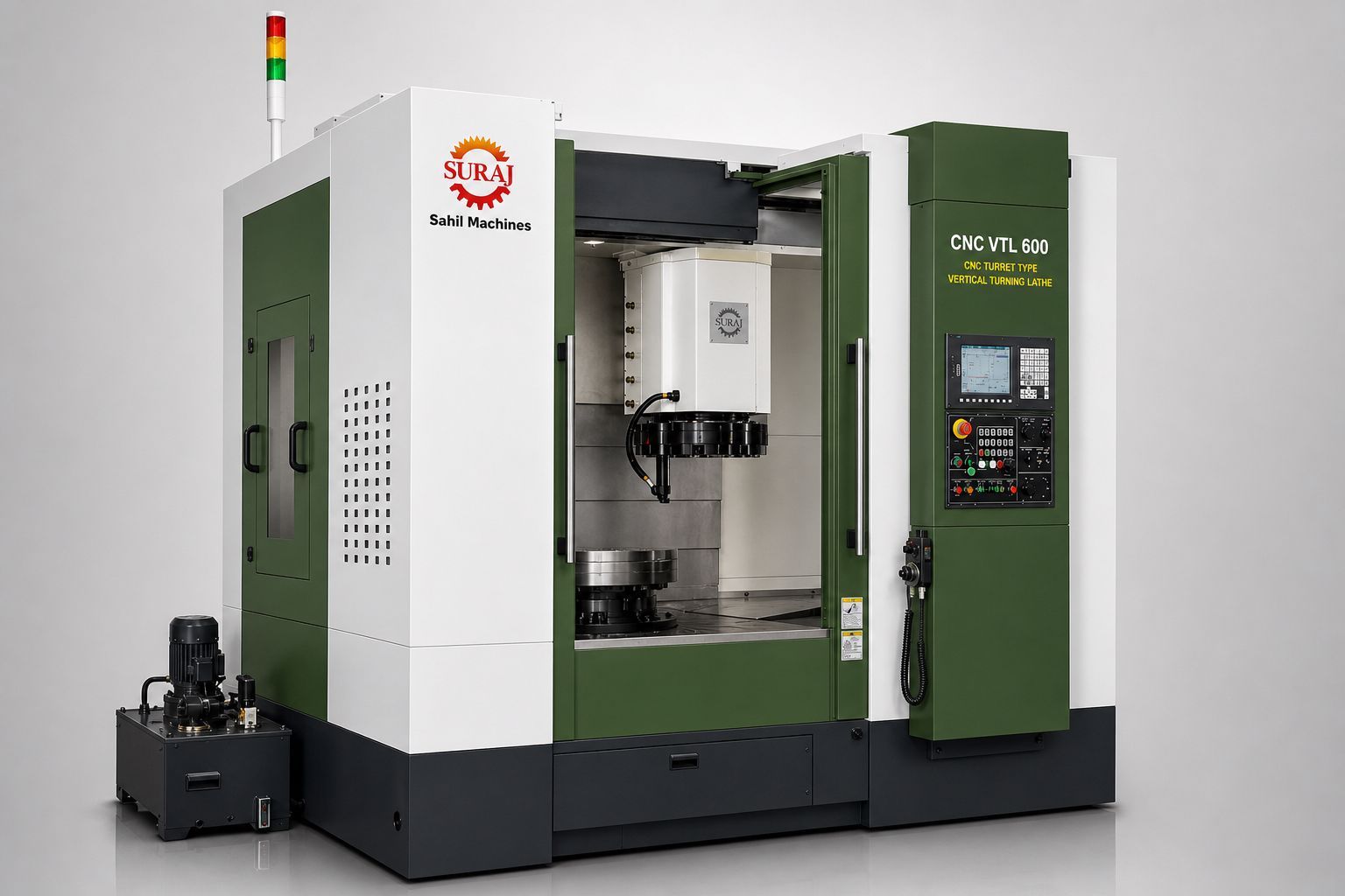 CNC Turret Vertical Turning Lathes