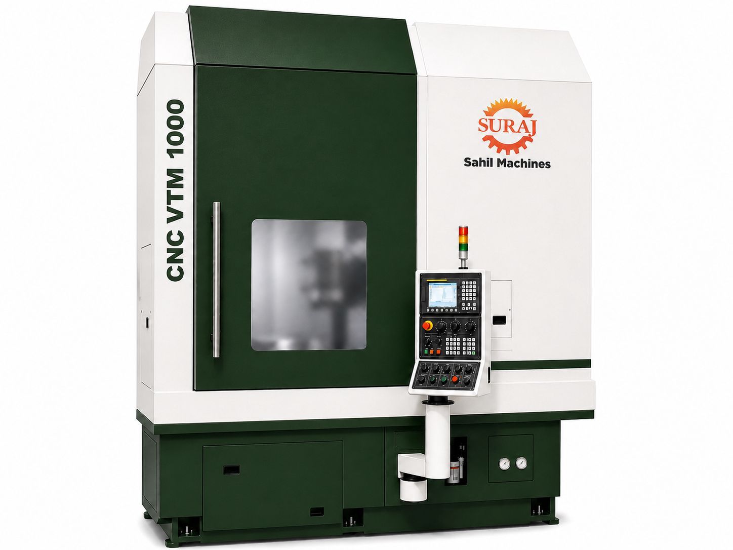 CNC VTM 1000 Turret Type Vertical Turn Mill Machine