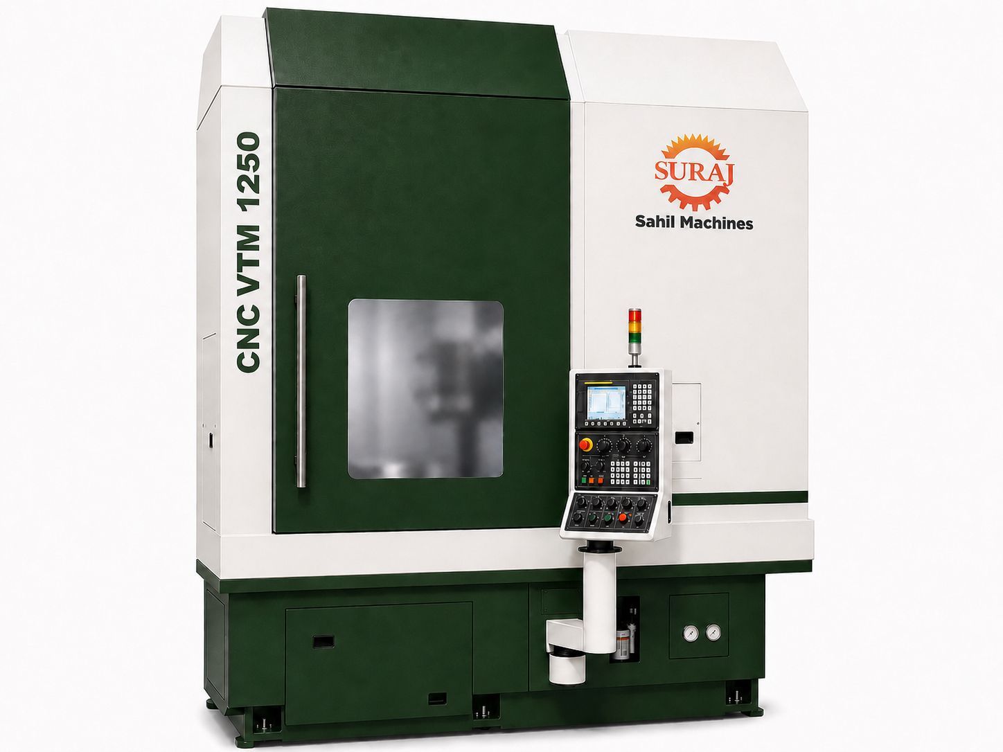 CNC VTM 1250 Turret Type Vertical Turn Mill Machine