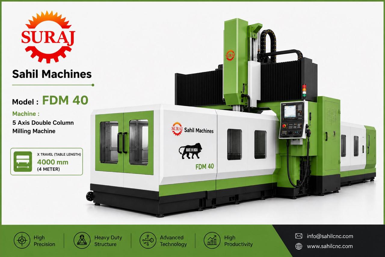 5-Axis Double Column Milling Machines