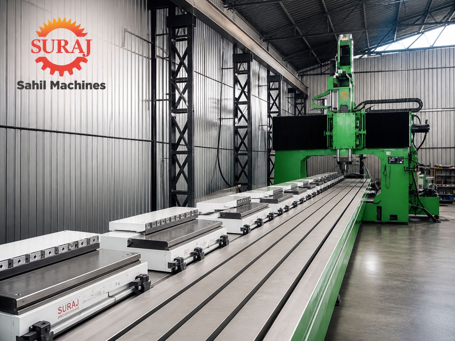 CNC Rail Planer Machines