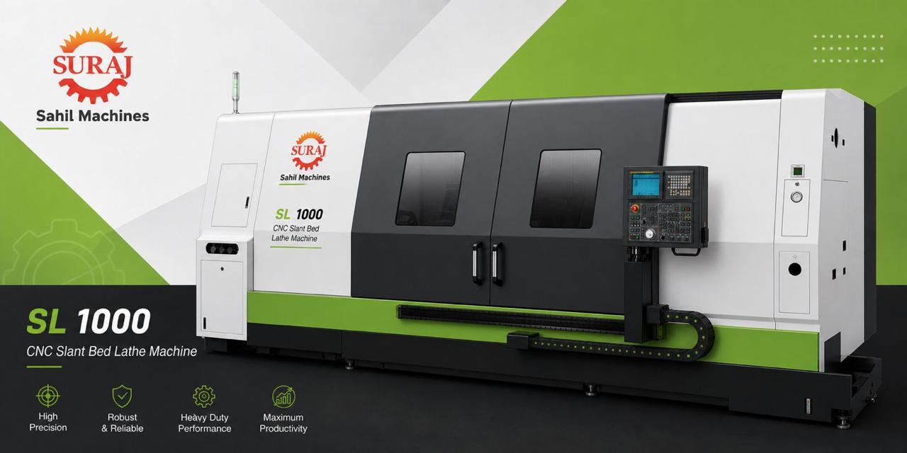 SL 1000 CNC Slant Bed Lathe