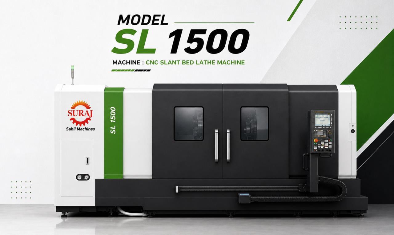 SL 1500 CNC Slant Bed Lathe