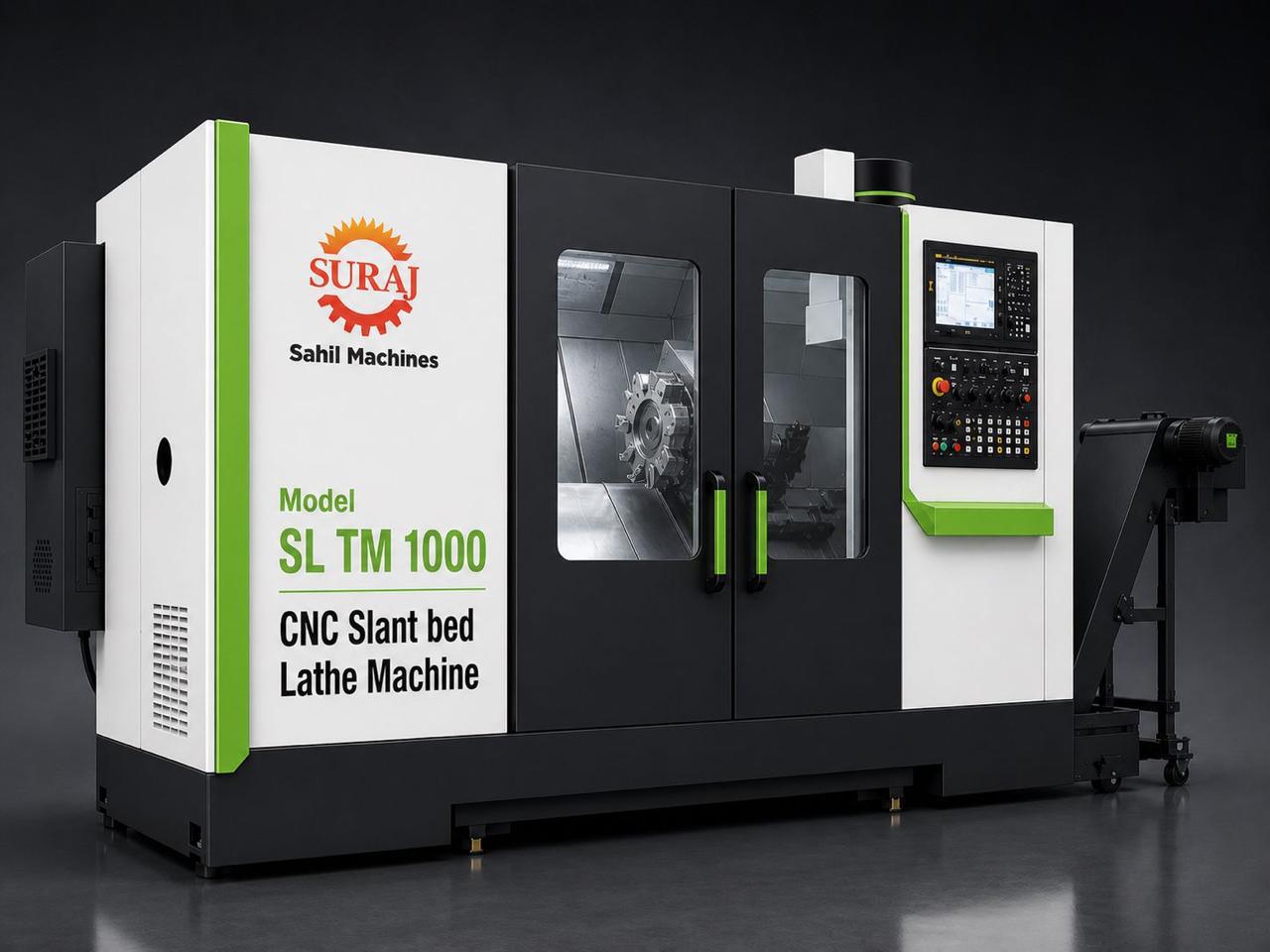 CNC Slant Bed Turn Mill Machines