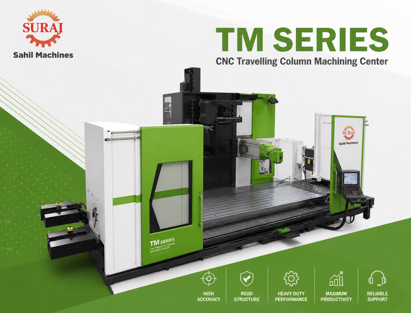 TM Series CNC Travelling Column Machining Centers