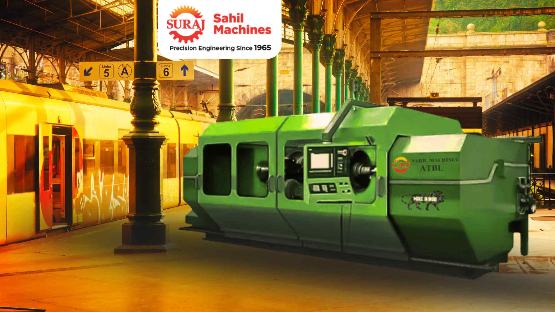 CNC Axle Turning and Burnishing: Revolutionizing Railway Manufacturing